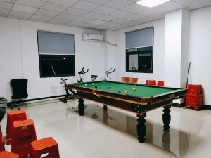 桌球室：這裏(lǐ)從不寂寞